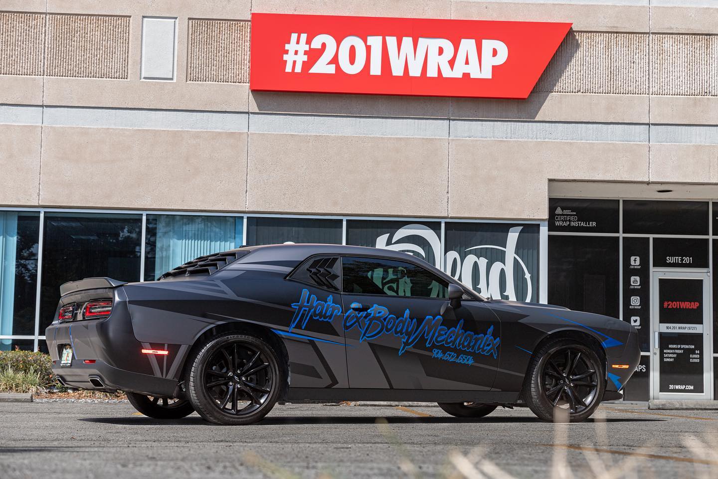 Vehicle wraps by #201WRAP in Jacksonville, FL