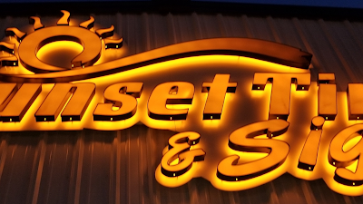 Sunset Tint & Sign