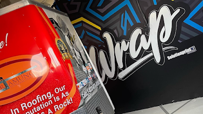 Solutionprint / Commercial Fleet Car Wrap / Spot Graphics / Truck Lettering / Decals / Sticker