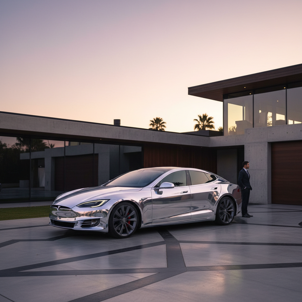 Tesla Chrome Wrap Cost & Guide: Mirror vs Satin (2026)