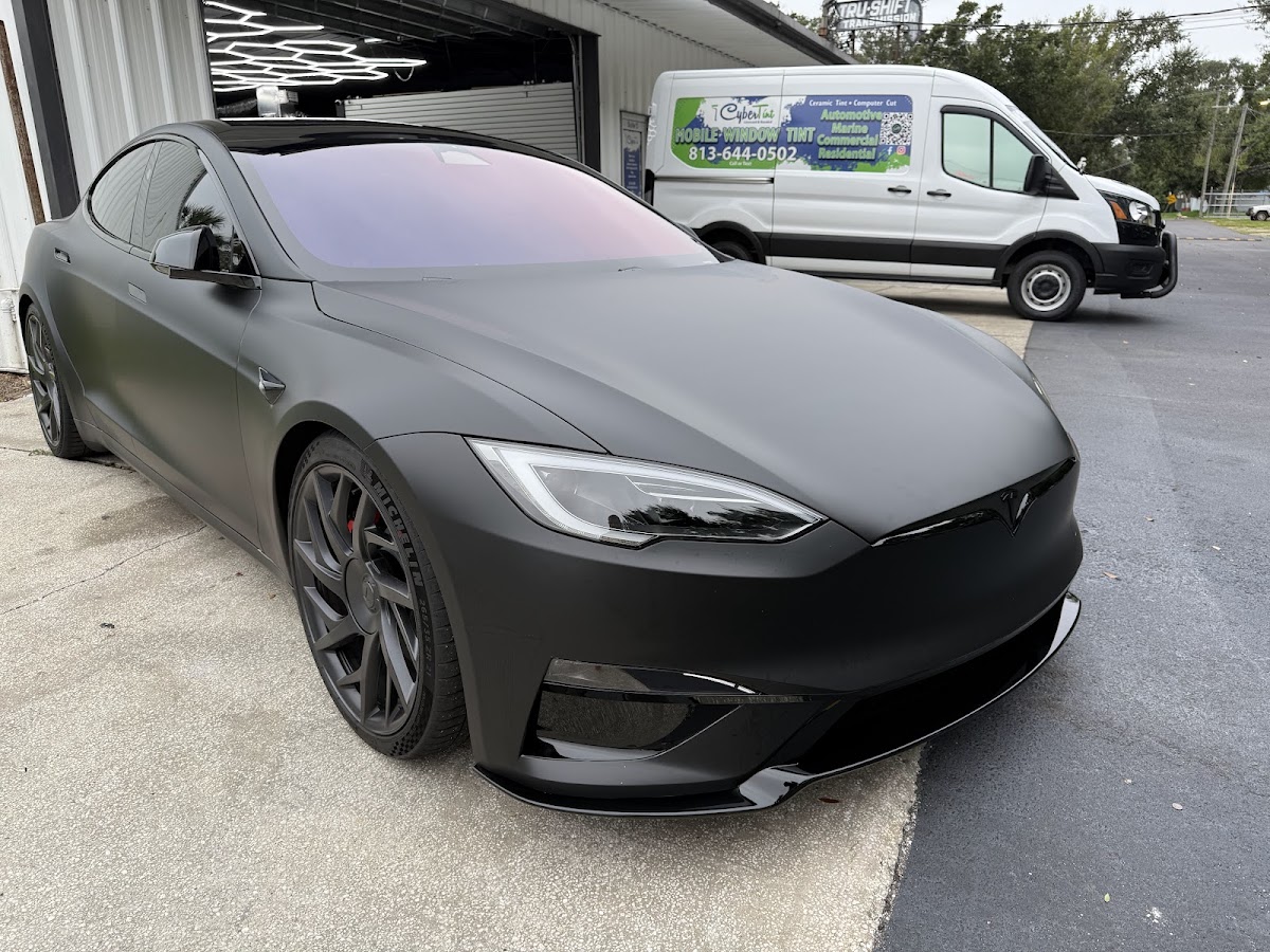 Cybertint Window Tinting, PPF & Wraps workshop