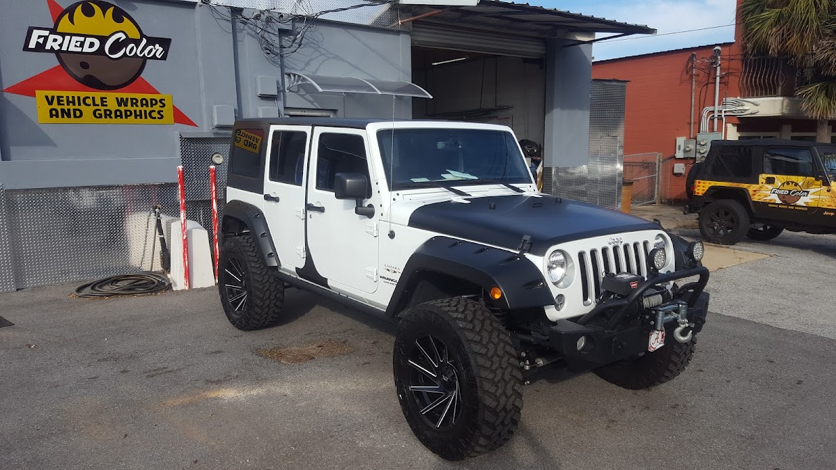 Work by Fried Color Vehicle Wraps