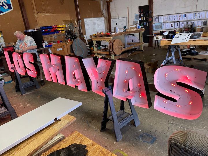 Upstate Signs and Graphics workshop