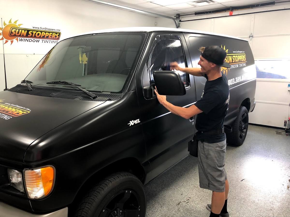 Sun Stoppers Auto Tinting | Rock Hill Sc workshop