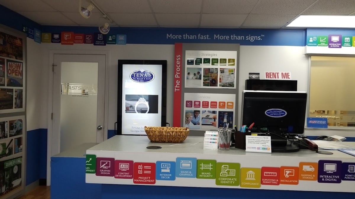 Fastsigns of Athens, Ga workshop