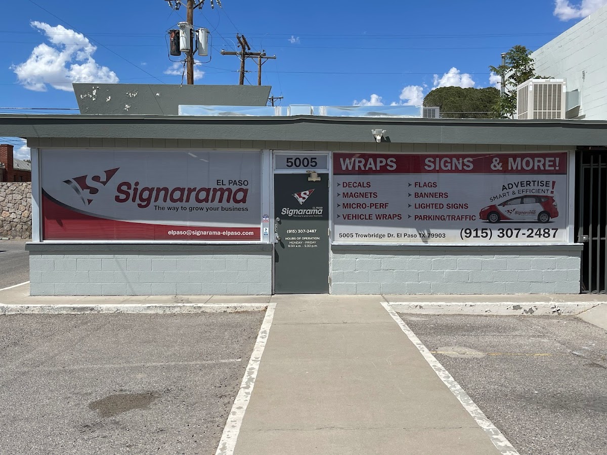 Signarama El Paso workshop