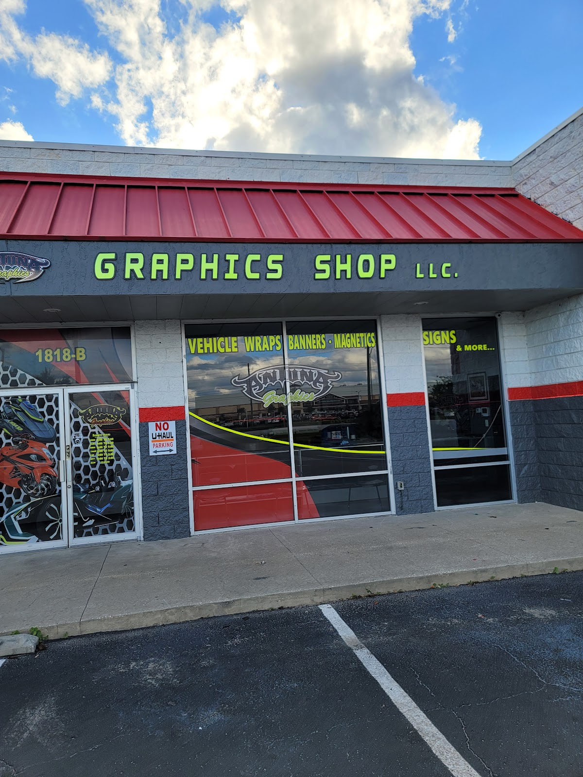 Work by Albert Graphics Motorcycle Shop Llc.