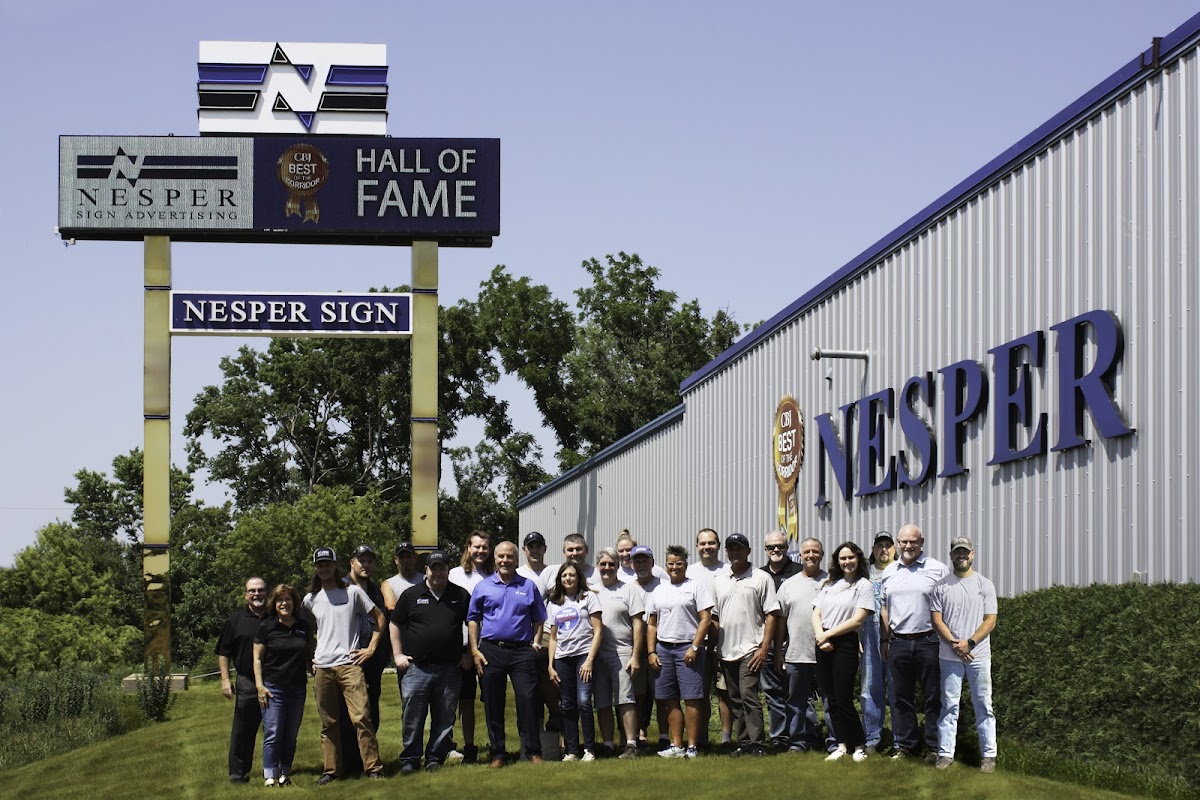 Work by Nesper Sign Advertising Inc