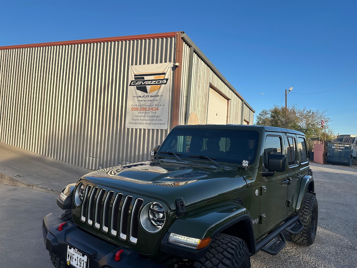 Cavazos Auto Spa - Paint Protection Film, Ceramic Coatings & Window Tinting workshop