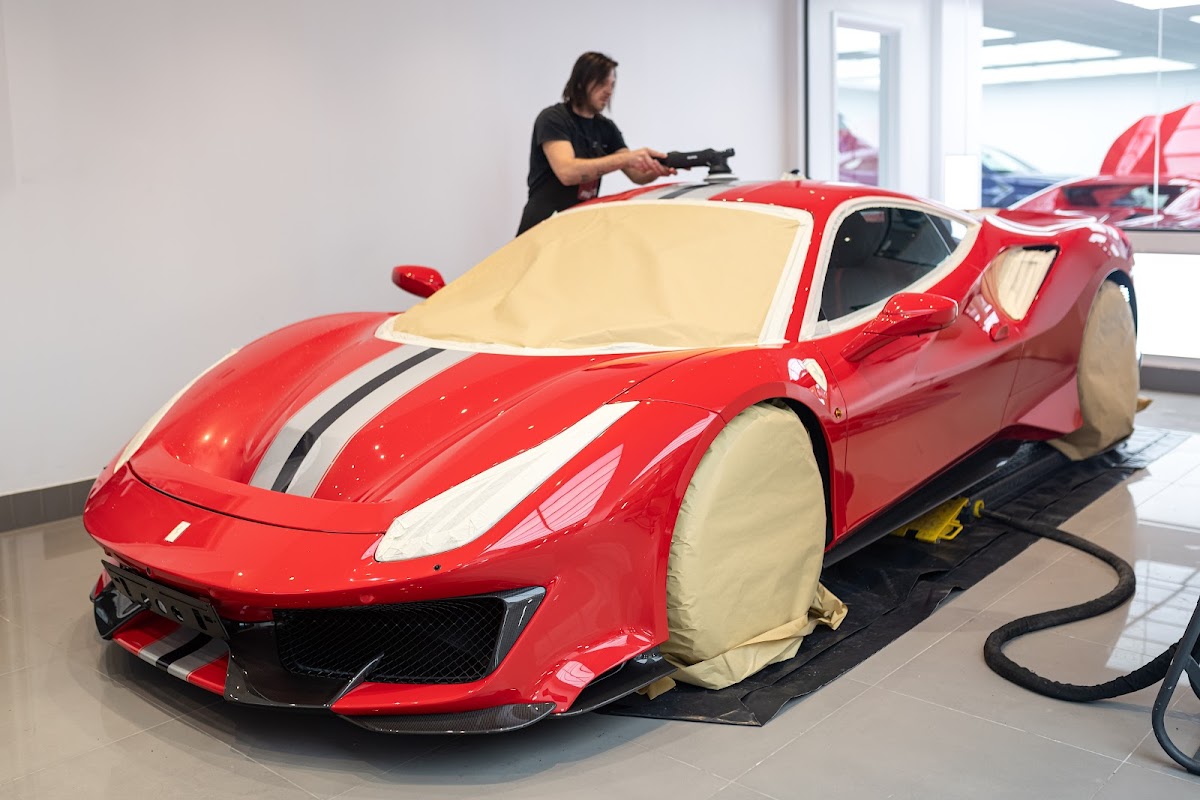 Topaz Detailing | Luxury Car Detailing and Paint Protection Film Specialists workshop