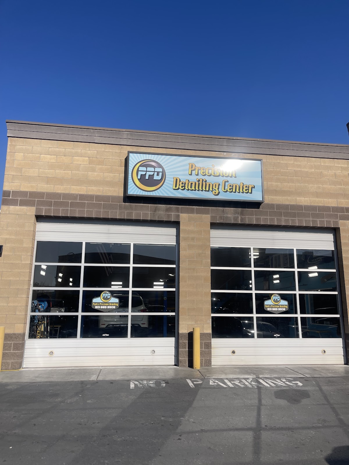 Park's Precision Detailing workshop