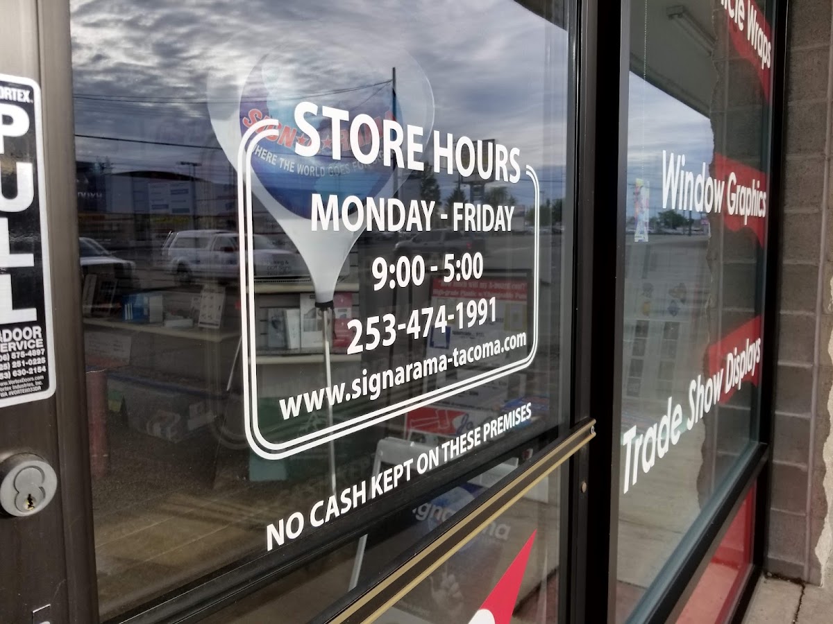 Signarama Tacoma, Wa workshop