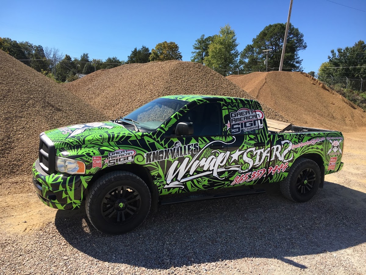 Work by Great American Sign Company / Gas Wraps