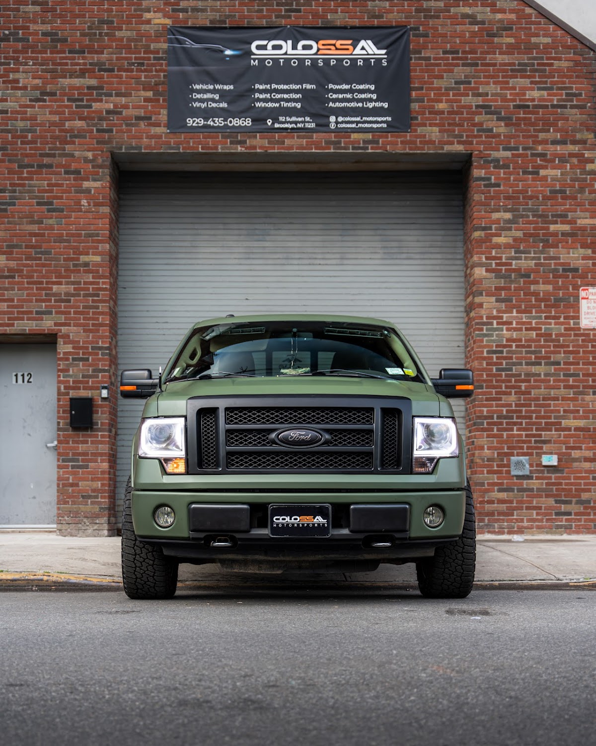 Colossal Motorsports - Vehicle Wrap, Paint Protection Film, Ceramic Coating, Window Tint, Starlight Headliner workshop