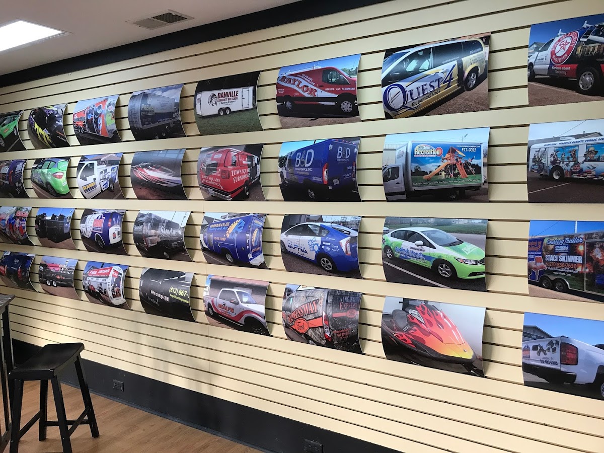 Work by Phillips Signs & Graphics