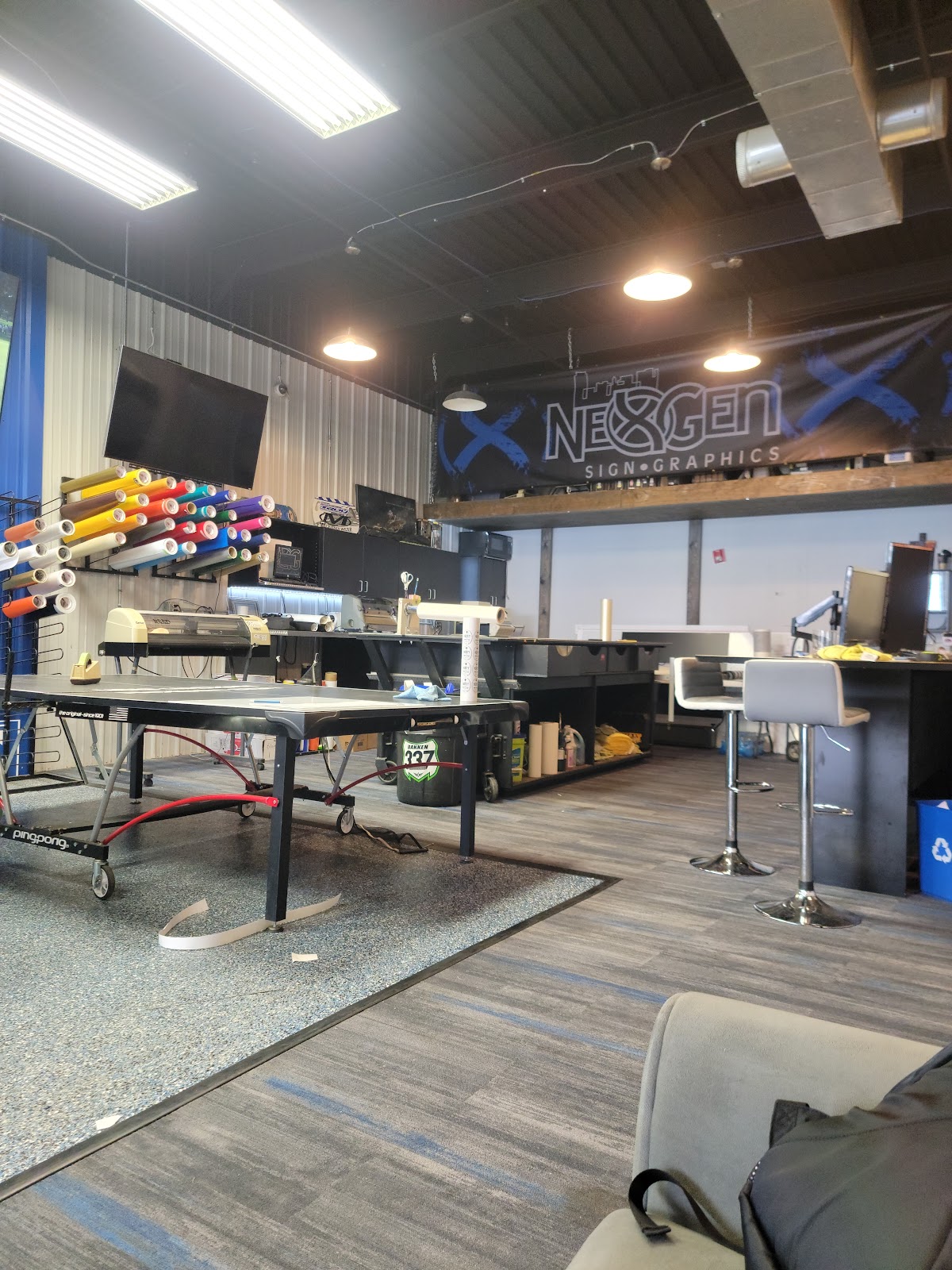 Nexgen Sign & Graphics workshop