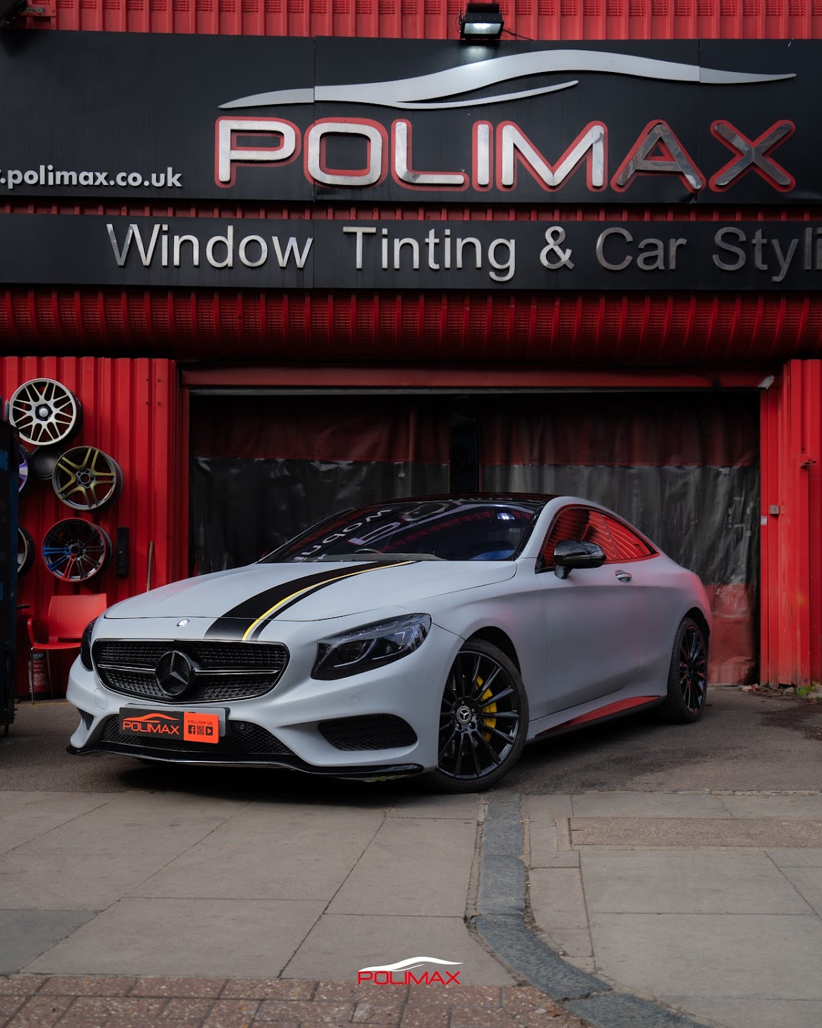 Polimax Motorsport Wimbledon workshop