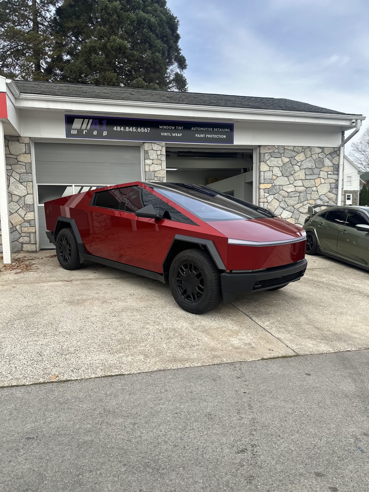 A1wraps Tint & Paint Protection workshop