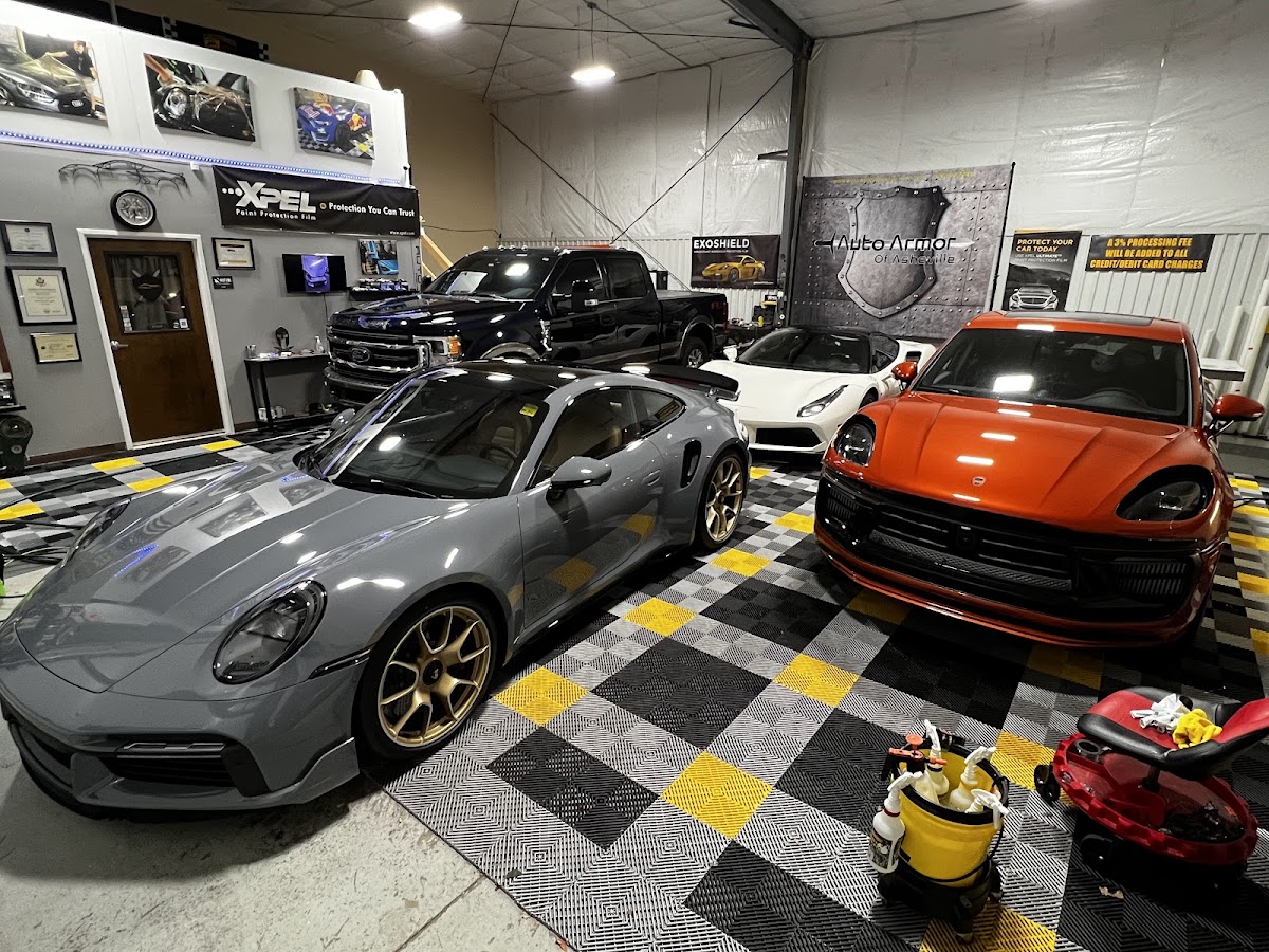Auto Armor of Asheville workshop