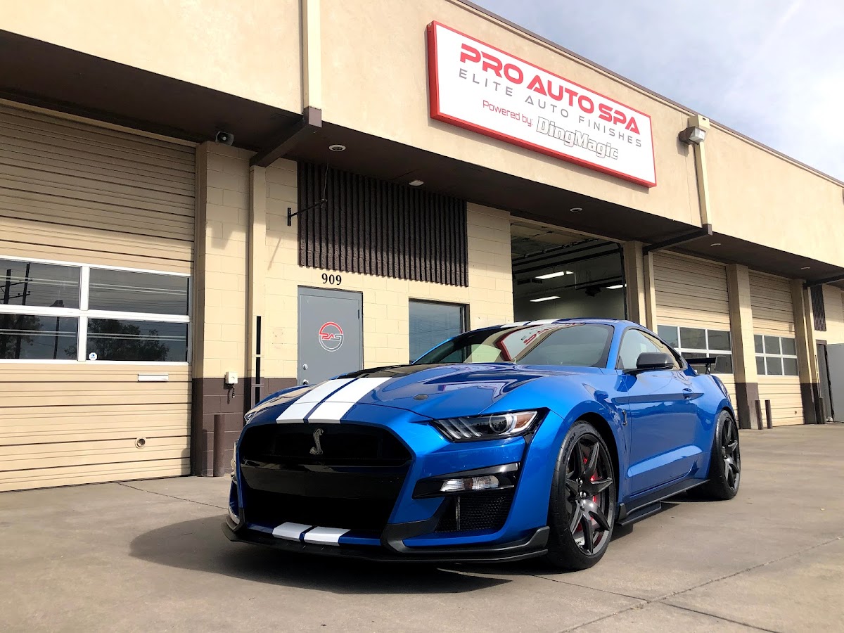 Pro Auto Spa - Paint Protection Film, Ceramic Coatings, Window Tinting, Paintless Dent Removal, Hail Removal & Powder Coating workshop