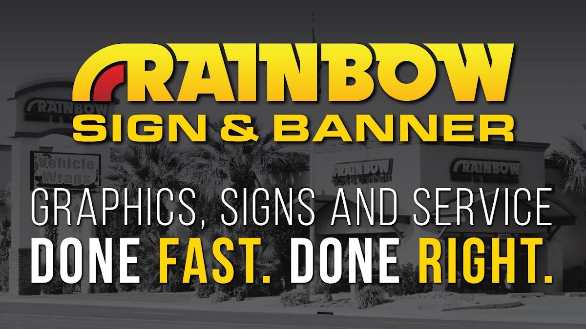 Rainbow Sign & Banner workshop