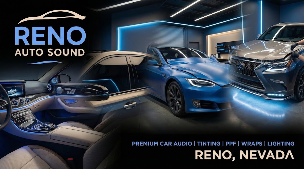 Reno Auto Sound and Window Tinting workshop