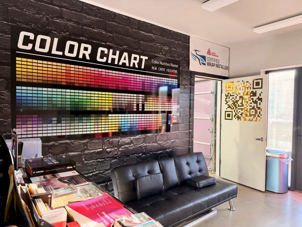 Fire Auto Wraps workshop