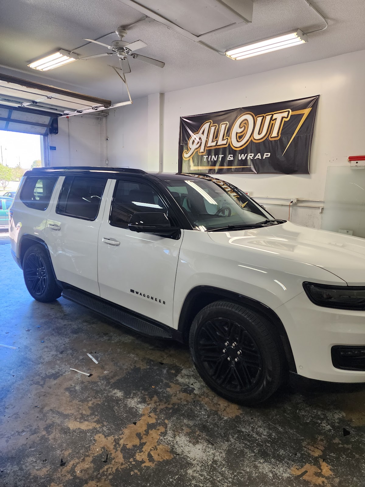 All Out Tint and Wrap workshop