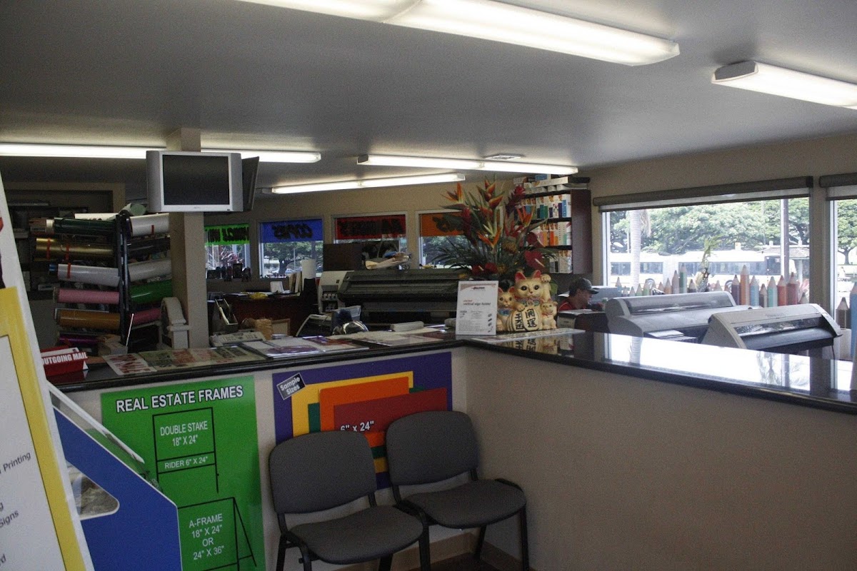 Aloha Signs & Graphics workshop