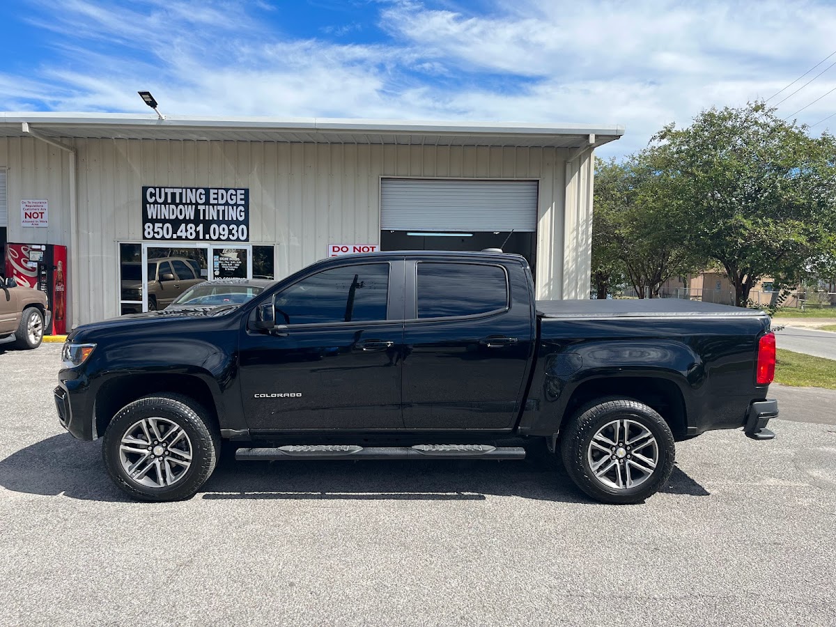The Cutting Edge Window Tinting workshop