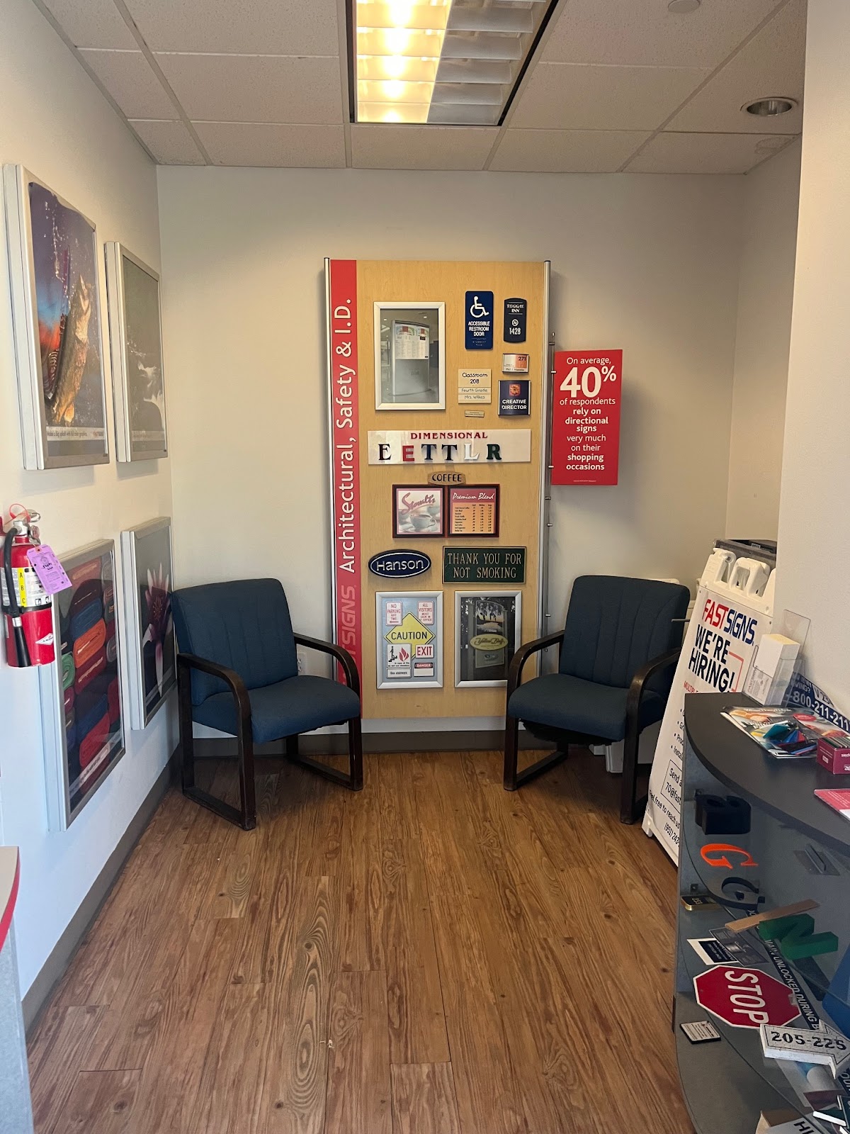 Fastsigns of Moreno Valley, Ca workshop