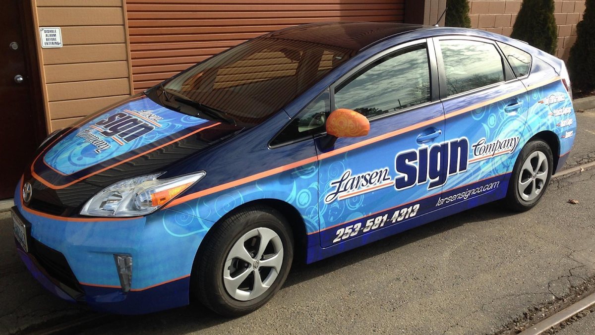 Larsen Sign Co. workshop