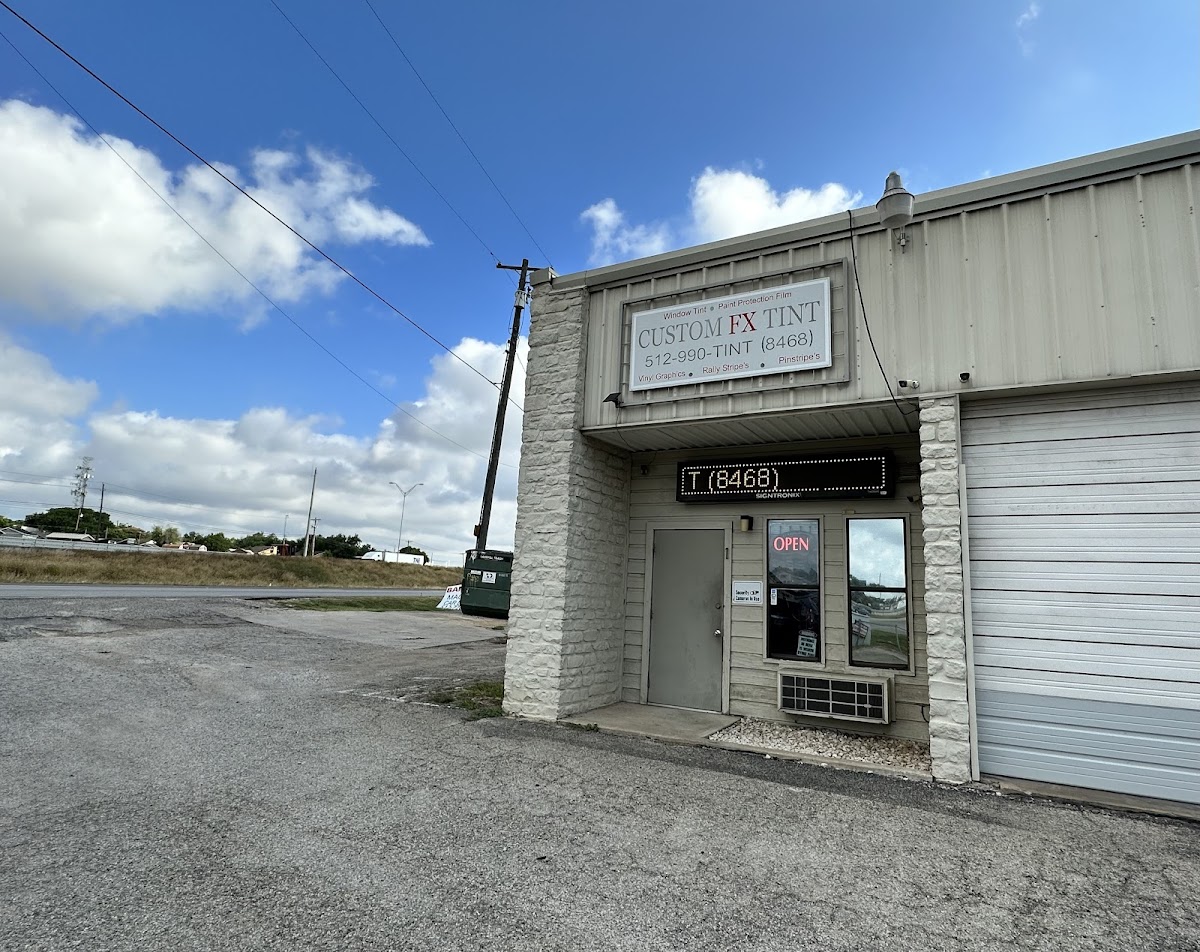 Custom Fx Window Tinting workshop