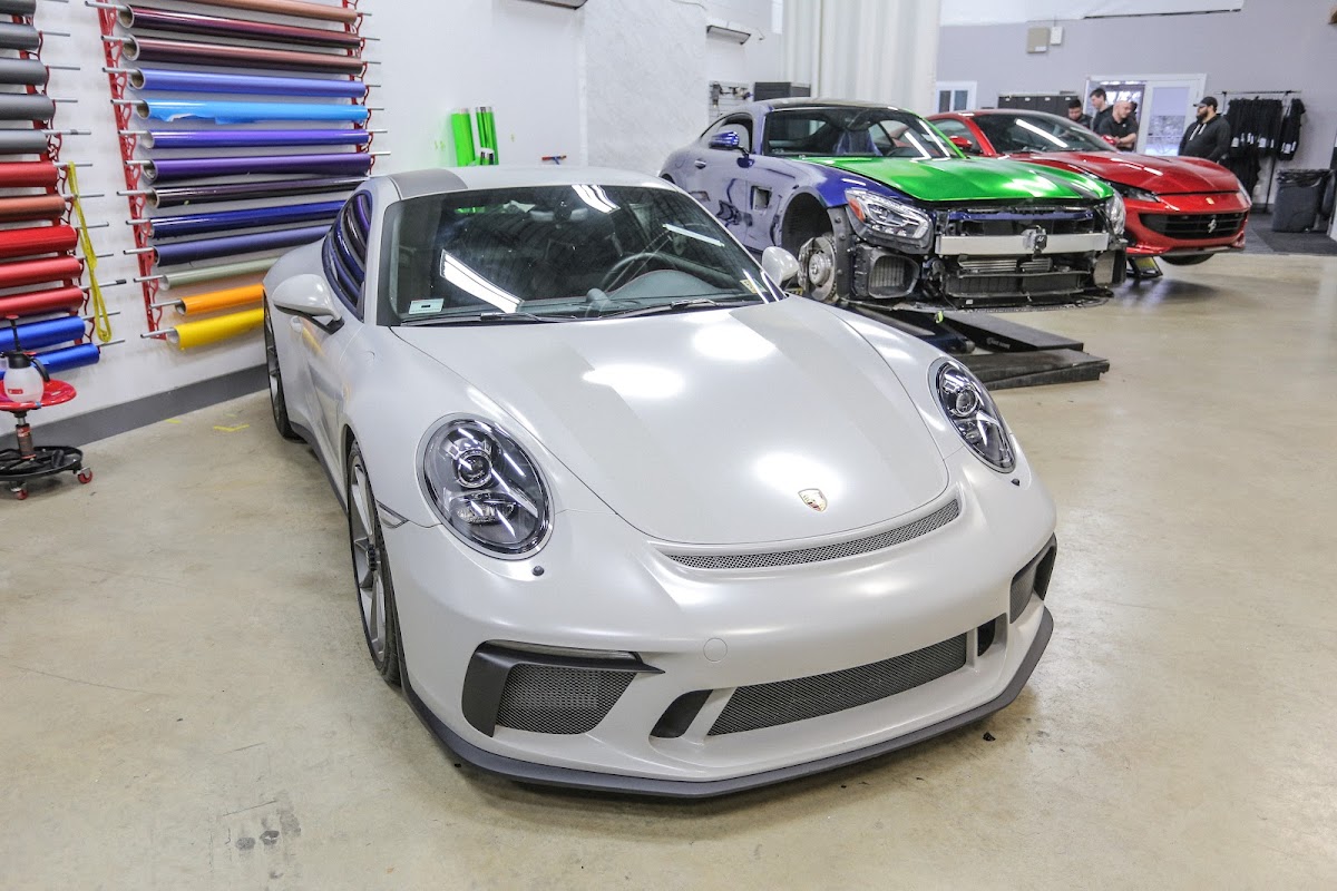 Exotic Vehicle Wraps workshop