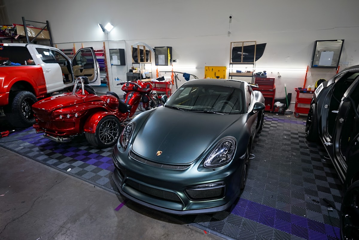 Vehicle Wraps Vegas - Ppf, Paint Protection Film, Ceramic Coating, Vinyl Wrap, Window Tint workshop