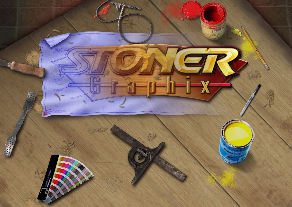 Work by Stoner Graphix