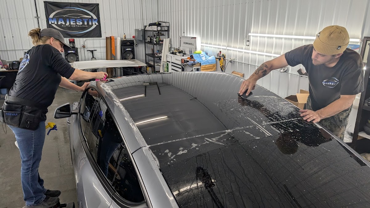 Majestik Auto Detailing | Ceramic Pro Billings Tint, Clear Bra & Ceramic Coating workshop