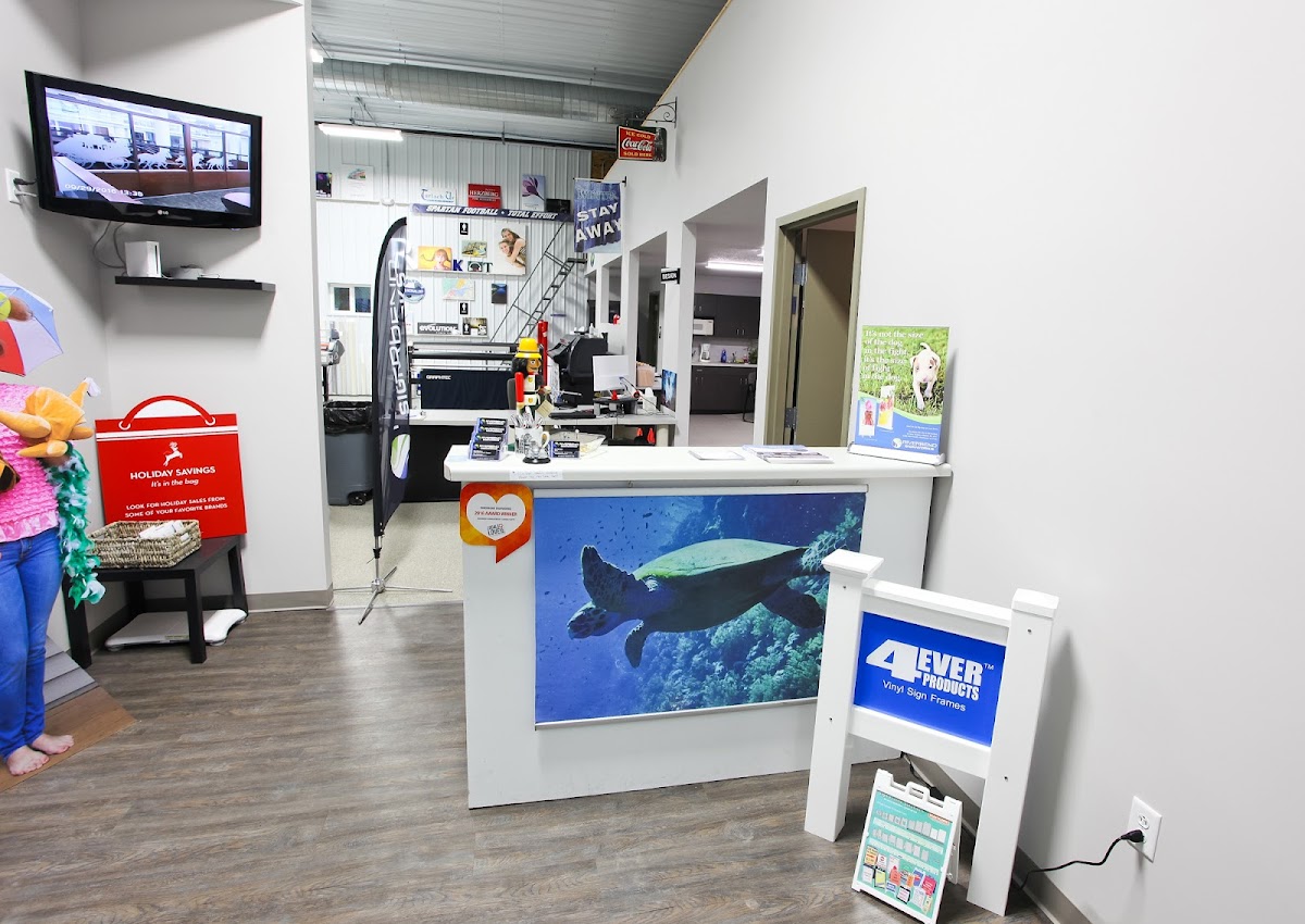 Riverbend Signworks workshop