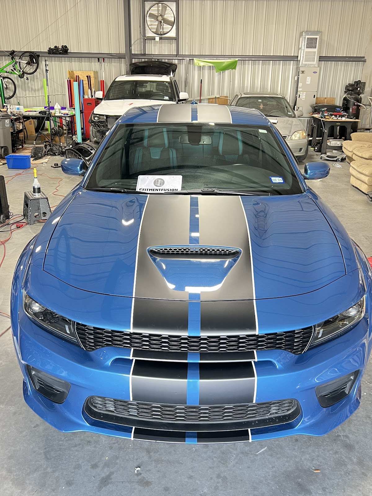 Fitment Fusion Customs & Wraps workshop