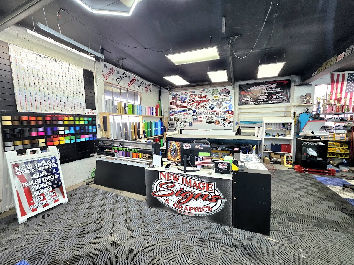 New Image Signs & Graphics LLC workshop