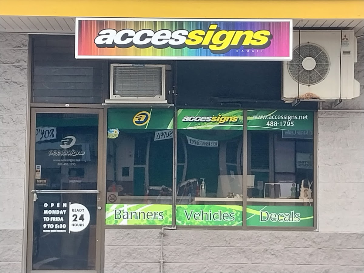 Access Signs Hawaii workshop