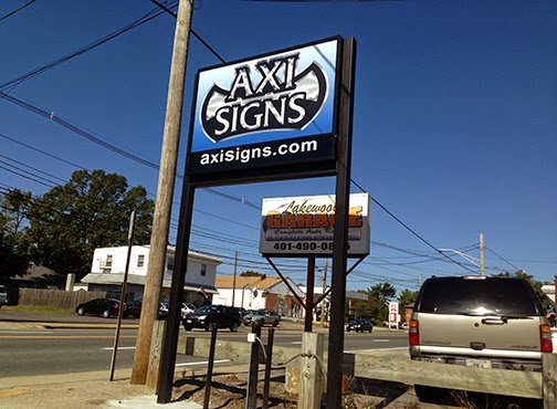 Axi Signs Inc workshop