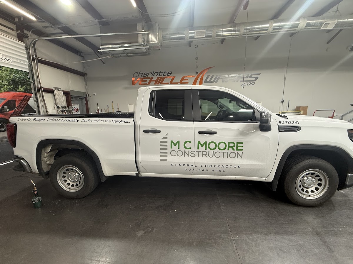 Charlotte Vehicle Wraps workshop