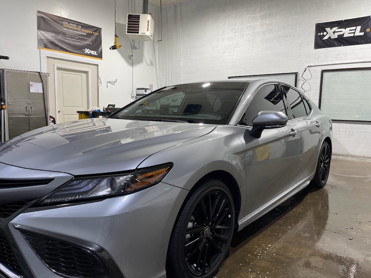 Stealth Window Tint in Redding workshop