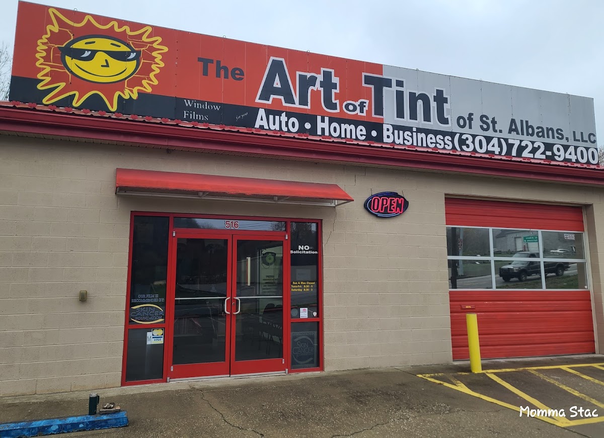 Work by Art of Tint of St. Albans, LLC