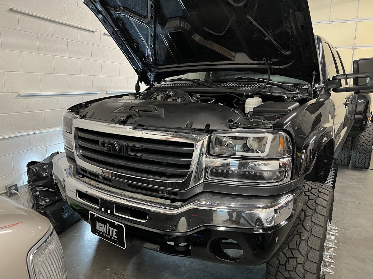 Work by Mint Automotive and Sign