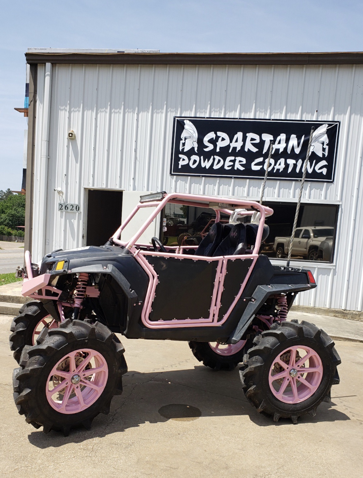 Spartan Powder Coating workshop