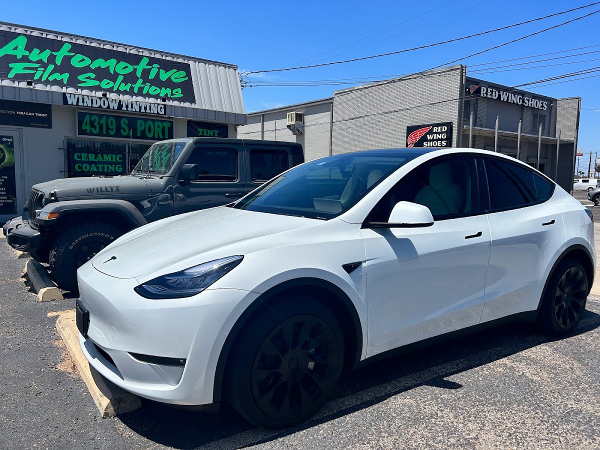 Automotive Film Solutions - Corpus Christi workshop