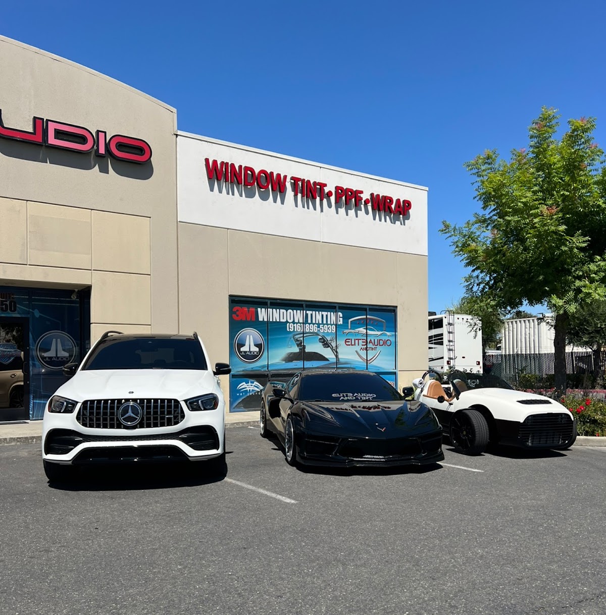 Elite Audio and Tint workshop