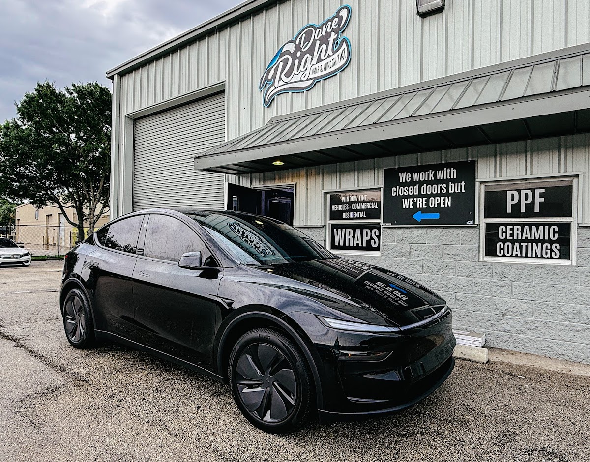 Done Right Wrap & Window Tinting workshop